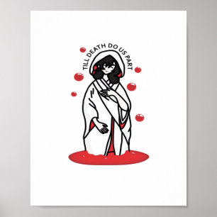 Spukhochzeit Bis Dass Der Tod Uns Scheidet Gothic Poster