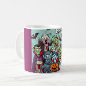 Spukschulwahnsinn Kaffeetasse (Vorderseite Links)