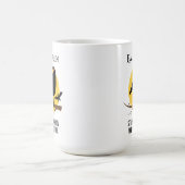 Spukschwarzer Rabe Halloween Kaffeetasse (Mittel)