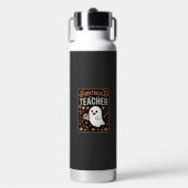 Spuktastischer Lehrer Halloween-Geist-Design_1 Trinkflasche (Vorderseite)