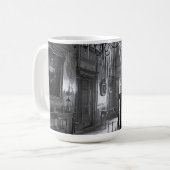 Spuktreppe Kaffeetasse (Vorderseite Links)
