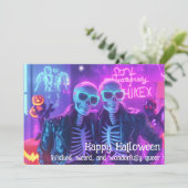 🌈🎃Spuky, Laut & Stolz Karte (Stehend Vorderseite)