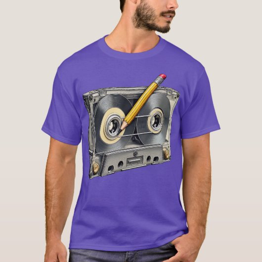 Spul zurück T-Shirt (Vorderseite)