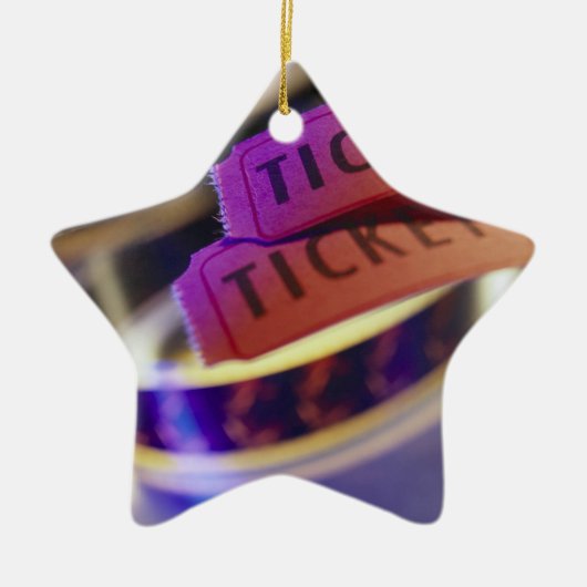 Spule der Karten Keramik Ornament (Vorne)