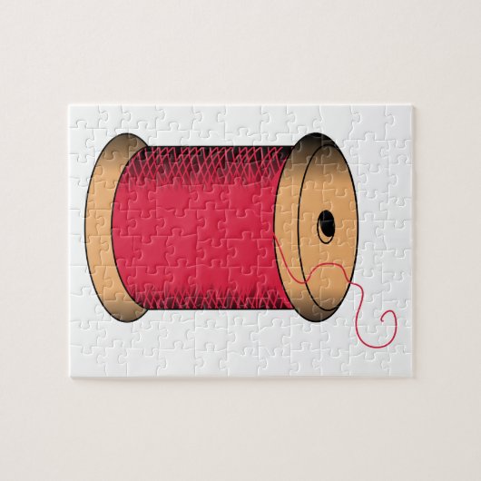 Spule des Fadens Puzzle (Horizontal)