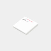 Spule - vom Schreibtisch der Gewohnheit Post-it Klebezettel (angewinkelt)