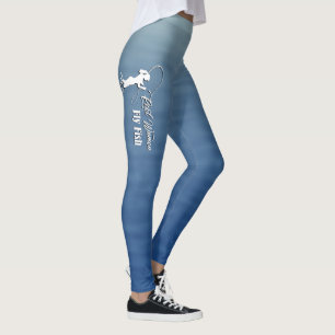 Spulen-Frauen fliegen Fische Leggings