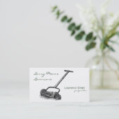 Spulen-Mäher Visitenkarte (Stehend Vorderseite)