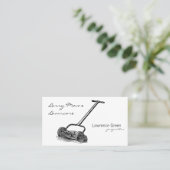 Spulen-Mäher Visitenkarte (Stehend Vorderseite)