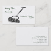 Spulen-Mäher Visitenkarte (Vorne/Hinten)