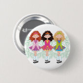 Spulen-Prinzessinnen Button (Vorne & Hinten)