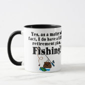 Spulen-Ruhestandsplan Tasse (Links)