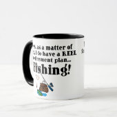 Spulen-Ruhestandsplan Tasse (Vorderseite Links)
