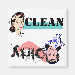 Spülmaschinen-Magnet-Finger-Witzbold schmutzig Magnet