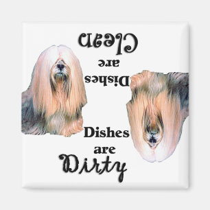 Spülmaschinen-Magnet Lhasas Apso Magnet