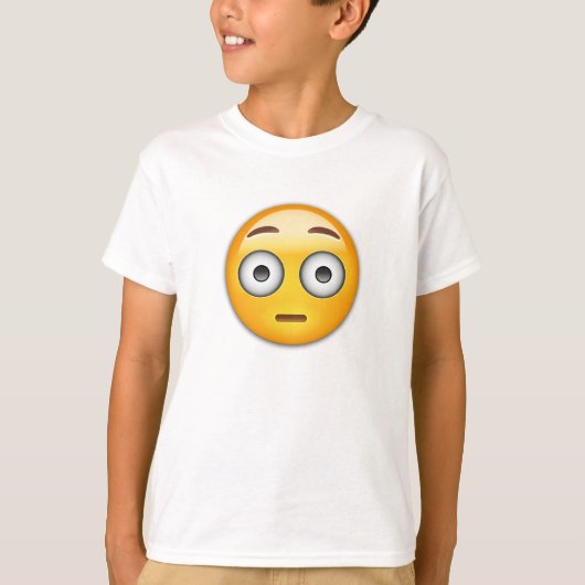 Spültes Gesicht Emoji T-Shirt (Vorderseite)