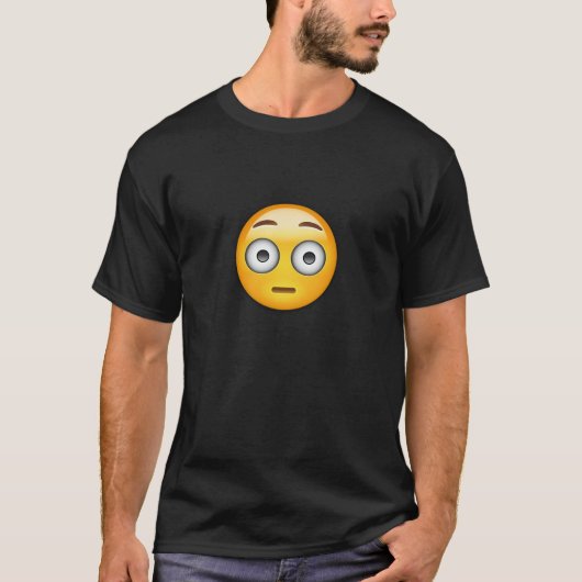 Spültes Gesicht Emoji T-Shirt (Vorderseite)