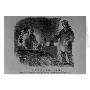 Spülung der Abwasserkanäle