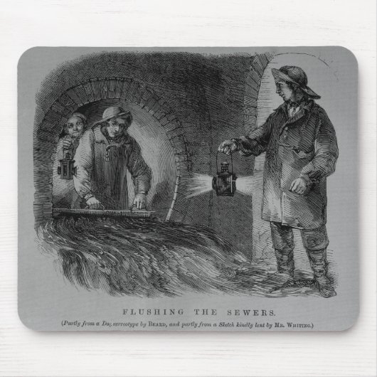 Spülung der Abwasserkanäle Mousepad (Vorne)