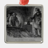 Spülung der Abwasserkanäle Silbernes Ornament (Vorne)