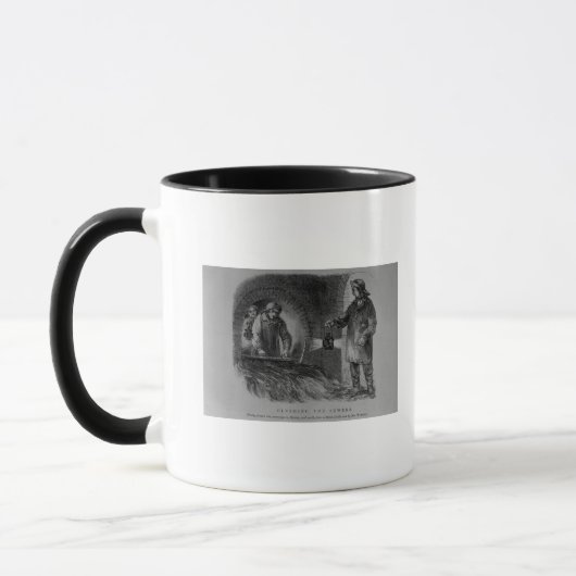 Spülung der Abwasserkanäle Tasse (Links)