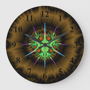 Spuma Bug Große Wanduhr
