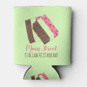 Spumoni Gelato Ice Creme Italienisches Restaurant Dosenkühler (Vorderseite)