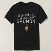 Spumoni Ice Cresta: T-Shirt (Design vorne)