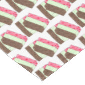 Spumoni Italienisch Gelato Ice Cream Dessert Spumo Tischdecke (Schrägansicht)