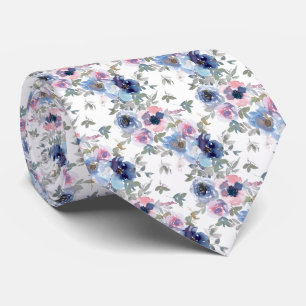 Spun Sugar & Skydiver Blue Wedding Keepake Neck T Krawatte