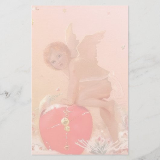 Spunky Cupid Briefpapier (Rückseite)