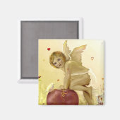 Spunky Cupid Magnet (Vorderseite/Rückseite)