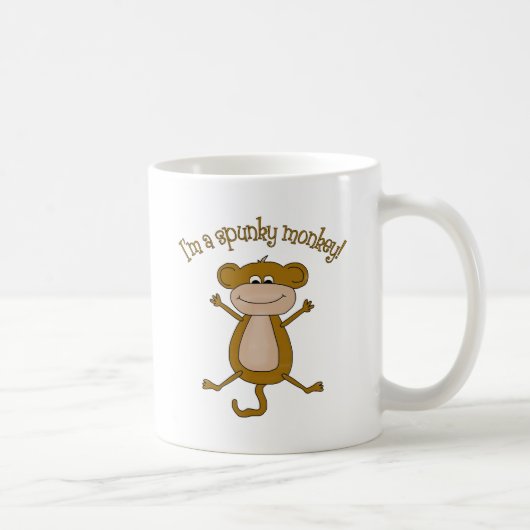 Spunky Monkey Kaffeetasse (Rechts)