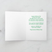 Spunky Old Broads Day 1. Februar Ältere Lady Karte (Innenseite)