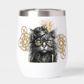 Spunky Paws Die funky Steampunk-Katze  (Rückseite)