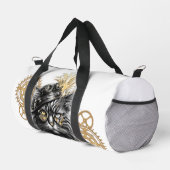 Spunky Paws Die funky Steampunk-Katze  Duffle Bag (Rechte Ecke)