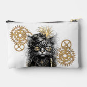 Spunky Paws Die funky Steampunk-Katze Zubehörtasche (Rückseite)