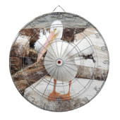 Spunky Pelican Dartboard Dartscheibe (vorne)