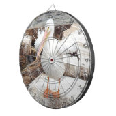 Spunky Pelican Dartboard Dartscheibe (Vorderseite rechts)