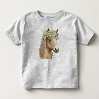 Spunky Pony Blume Crown Child's T-Shirt