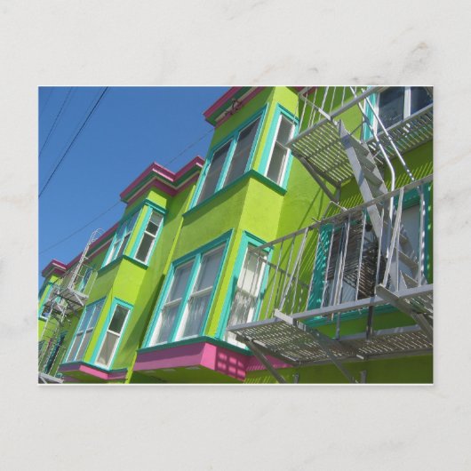 Spunky San Francisco Postkarte (Vorderseite)