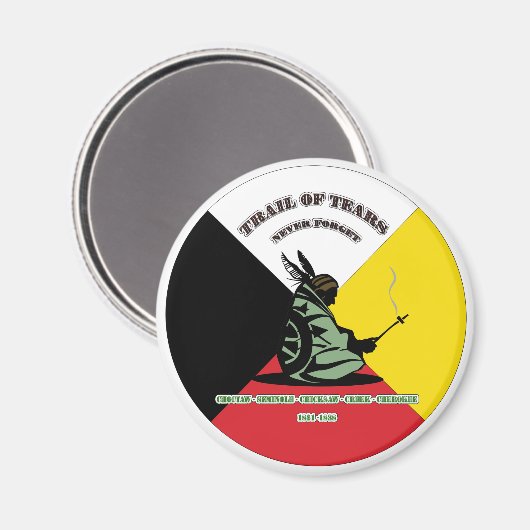 Spur der Tränen Magnet (Vorderseite/Rückseite)