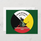 Spur der Tränen Postkarte (Vorne/Hinten)