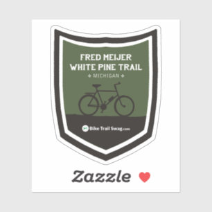 Spur Freds Meijer White Pine Aufkleber