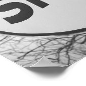 Spur-Gasstation Poster (Ecke)