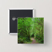 Spur im Rotholz-Wald Button (Vorne & Hinten)
