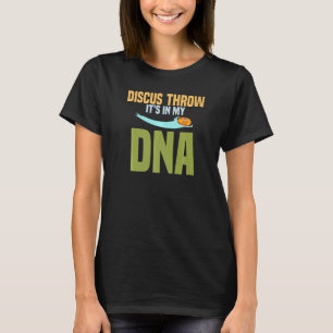 Spur- und Bandbreitenlaufbahn für Diskus T-Shirt