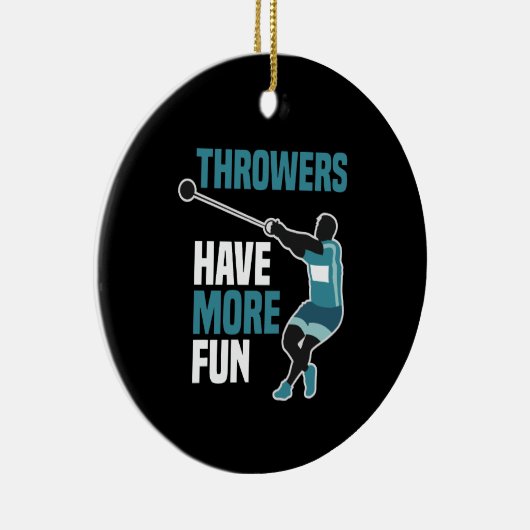 Spur- und Feldhammergeschenk Keramik Ornament (Rechts)