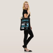 Spur- und Feldhammergeschenk Tasche (Am Model)