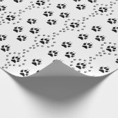 Spur-Wrapping-Papier für Hunde oder Wolf Geschenkpapier (Ecke)